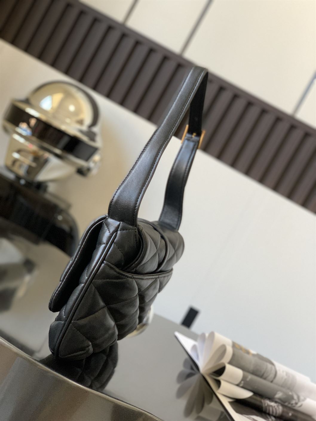 YSL LE 57 HOBO BAG IN QUILTED LAMBSKIN