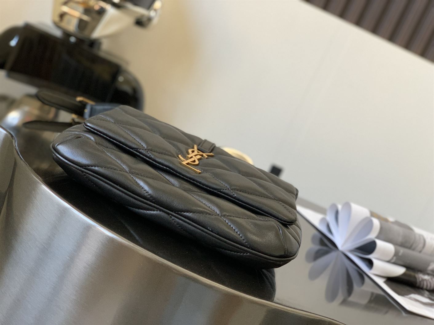 YSL LE 57 HOBO BAG IN QUILTED LAMBSKIN