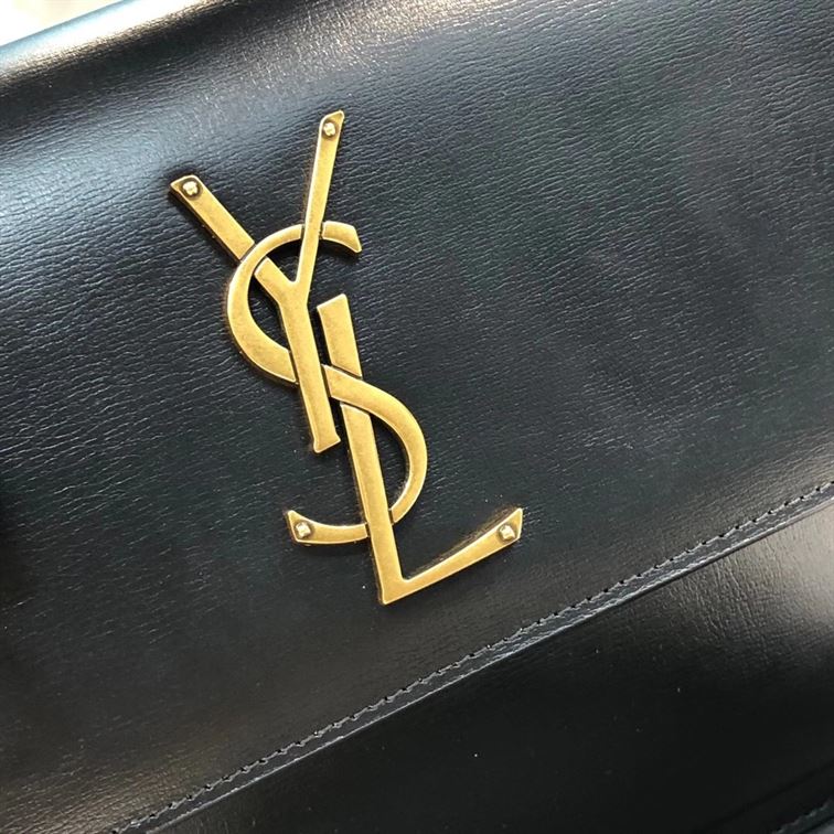 YSL MEDIUM SUNSET BLACK BAG