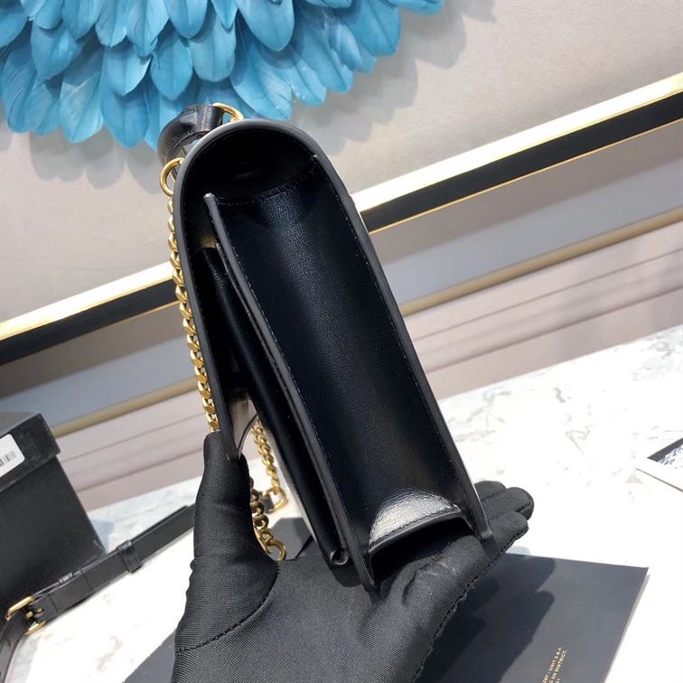 YSL MEDIUM SUNSET BLACK BAG