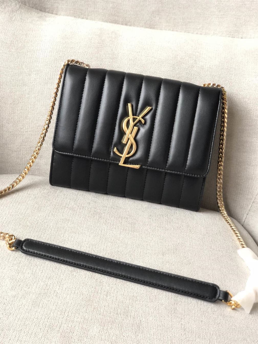 YSL VICKY BLACK BAG