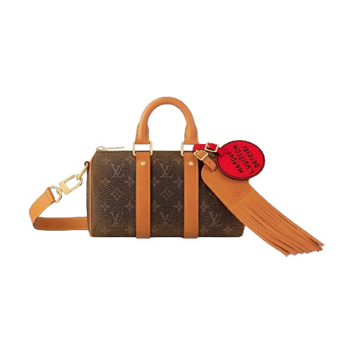 Louis Vuitton Keepall Bandoulière 25 Bag Gold - LW130