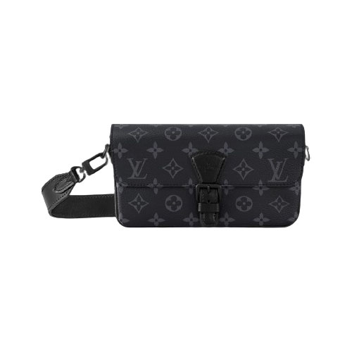 Louis Vuitton Montsouris Wearable Wallet Black - LW132