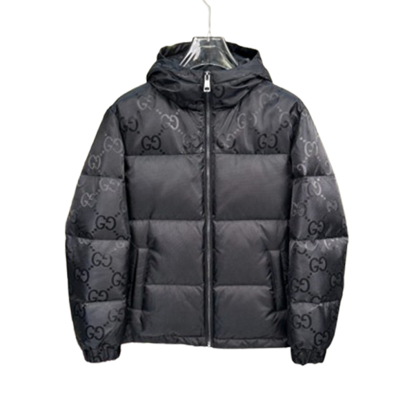 GUCCI Black Hooded Jacket - GCJ053