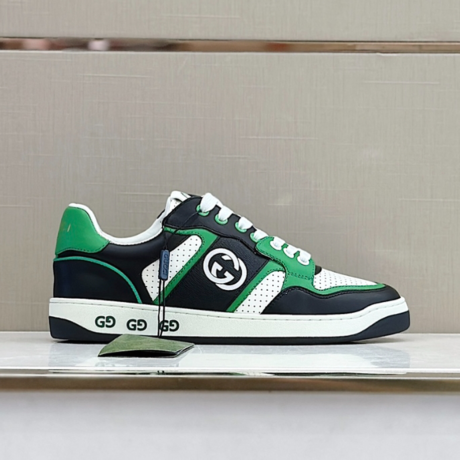 Gucci Con Nastro Web Green Sneaker - GCC178