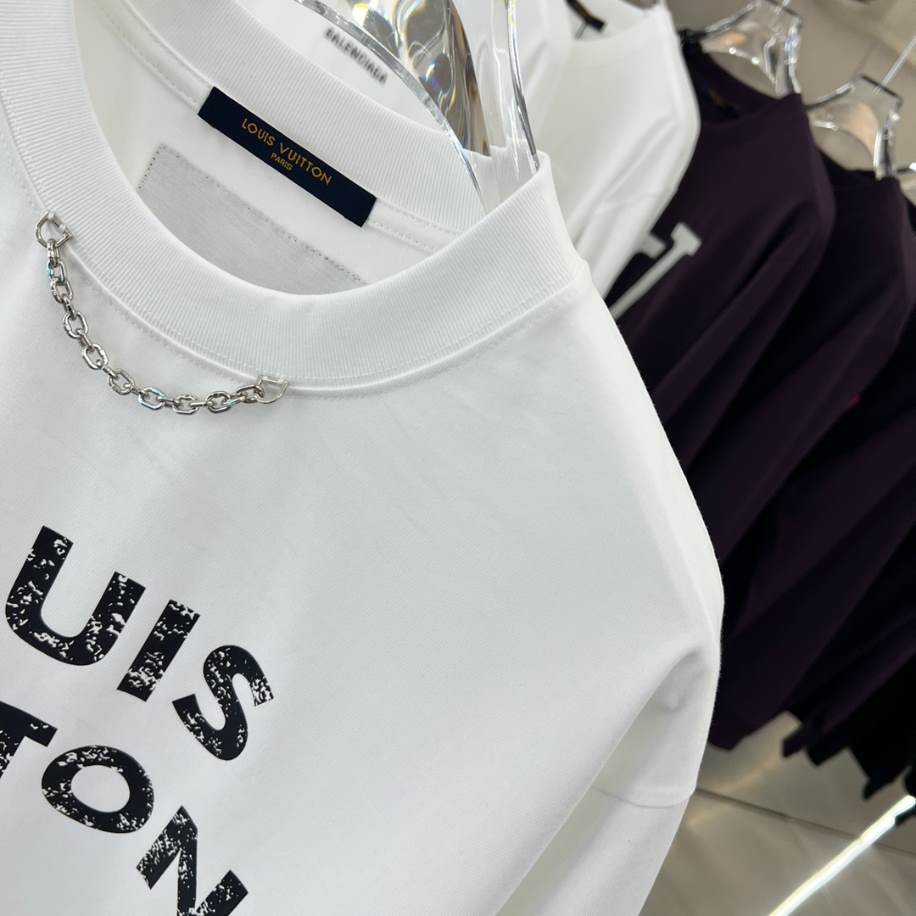 Louis Vuitton White Short Sleeve Shirt - LVTS076