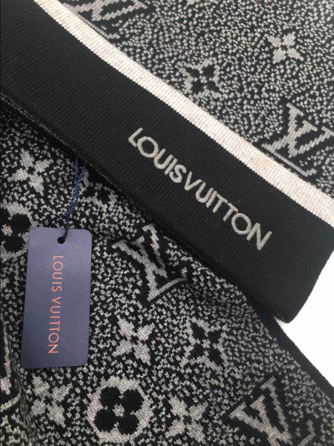 Louis Vuitton Monogram Eclipse Grey Hats - LVC014