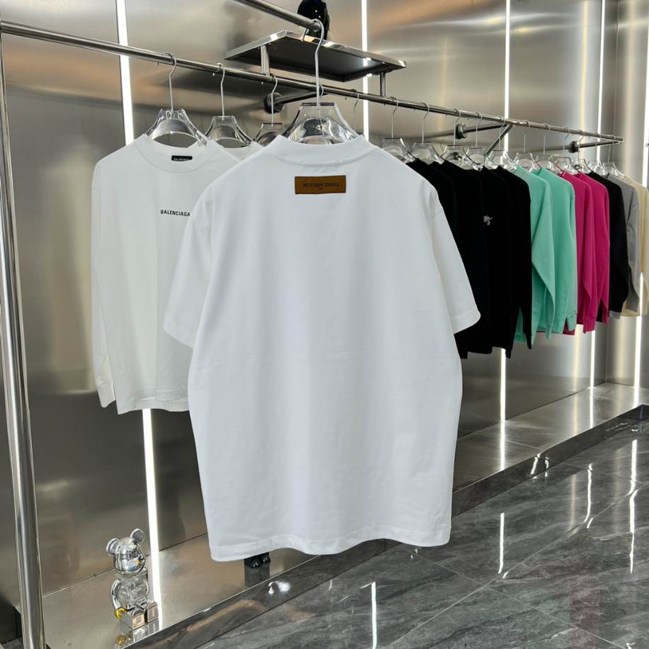 Louis Vuitton White Short Sleeve Shirt - LVTS076