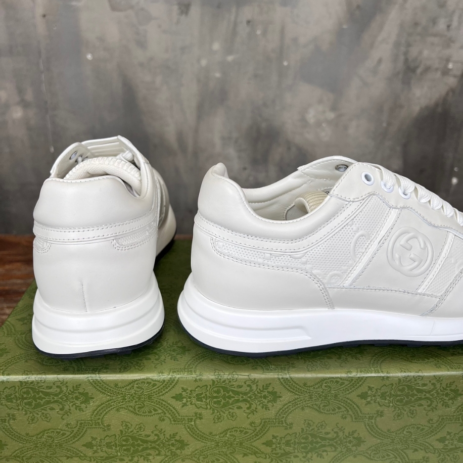 Gucci White Mid Sneaker - GCC165