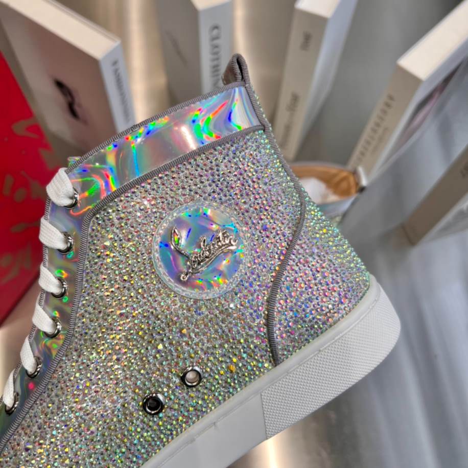 Christian Louboutin Silver Stones Sneaker - CLS056