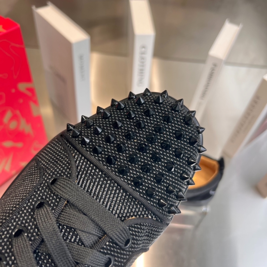 Christian Louboutin Vieira 2 Orlato Black Sneaker - CLS036