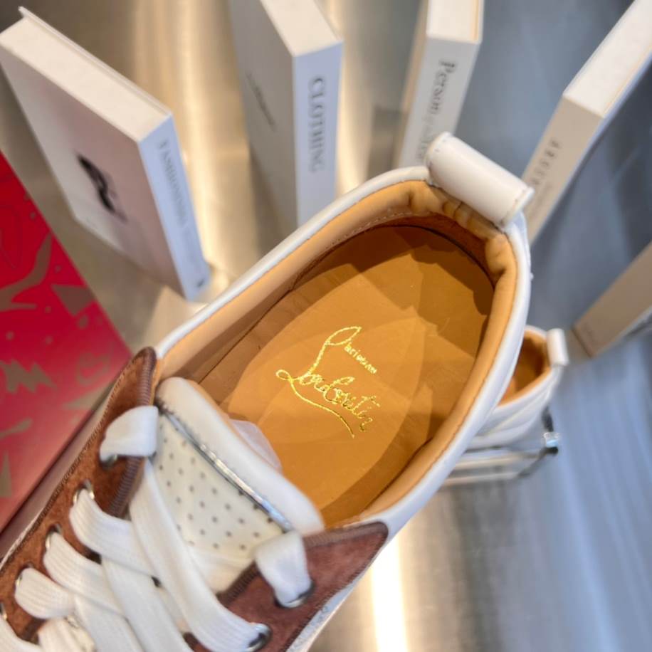 Christian Louboutin Louis Junior Spikes Orlato Sneaker - CLS040