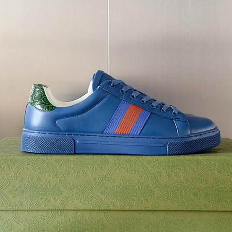 Gucci Ace Crystal Blue Sneakers - GCC189