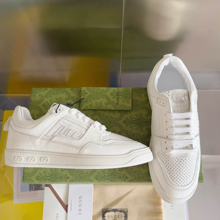 Gucci Basket White Sneakers - GCC221