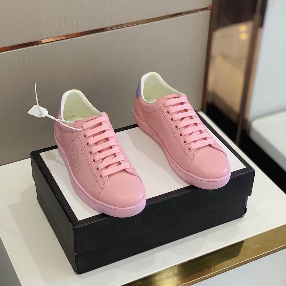 Gucci New Ace Pink Purple Sneakers - GCC211