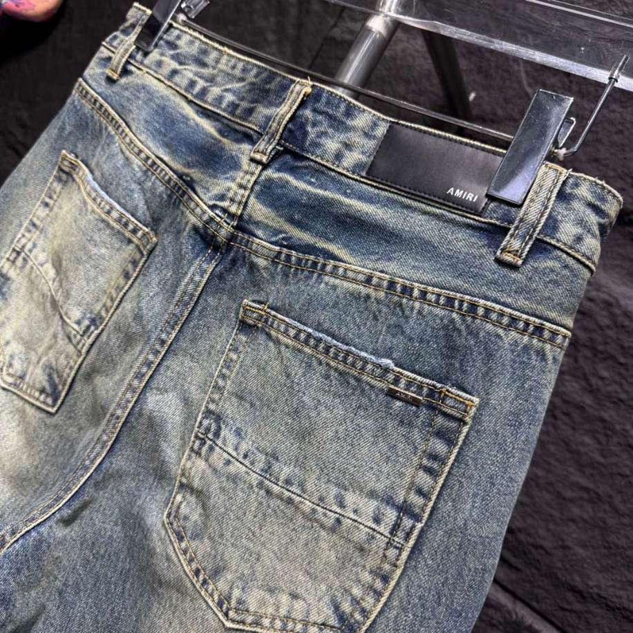 Amiri Rip Blue Jeans - AMIJ036