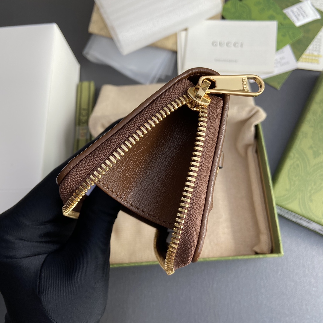 GUCCI GG GHW HORSEBIT 1955 CARD HOLDER - WLG023 GUCCI GG GHW HORSEBIT 1955 CARD HOLDER