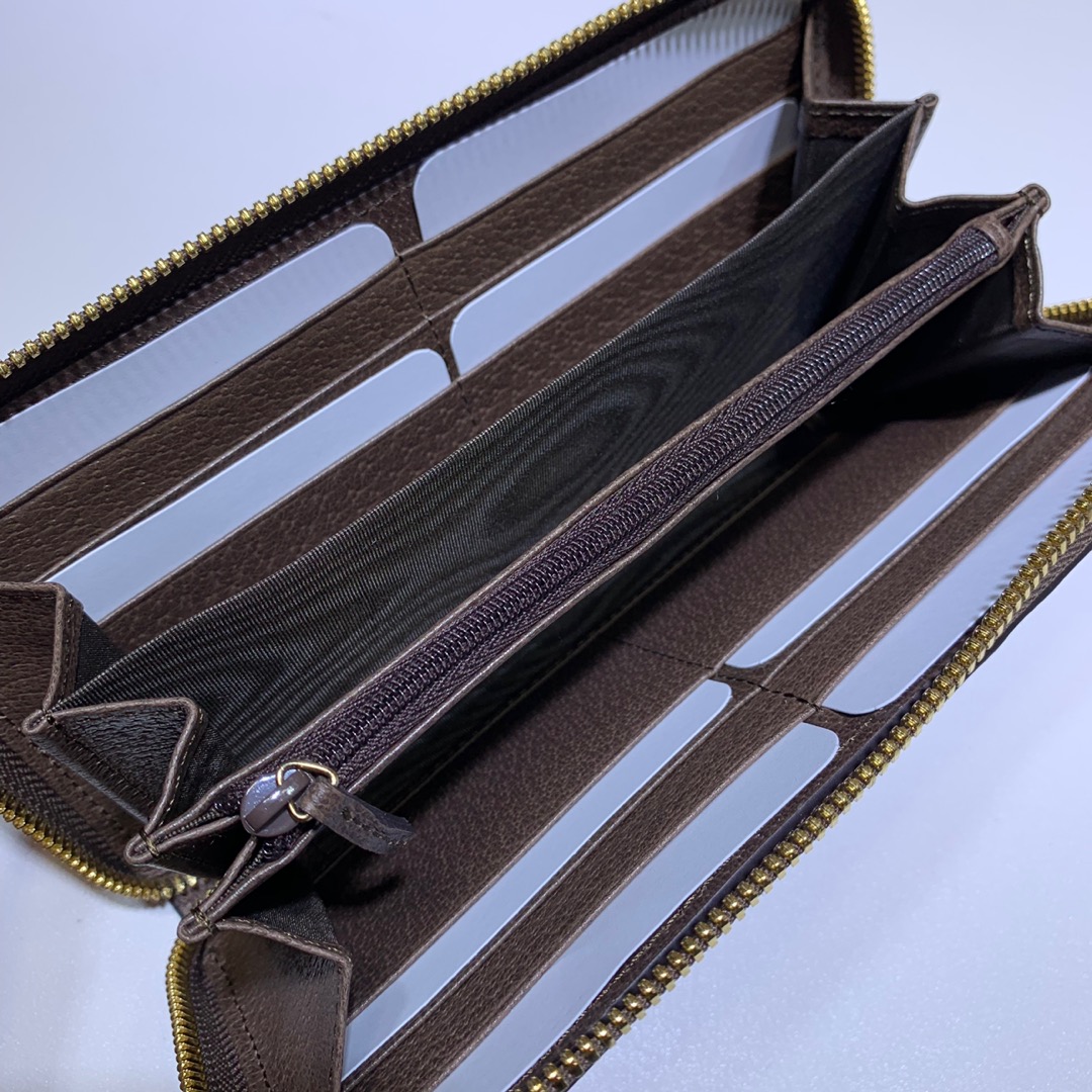 GUCCI OPHIDIA GG ZIP AROUND WALLET BEIGE- WLG026 GUCCI OPHIDIA GG ZIP AROUND WALLET BEIGE