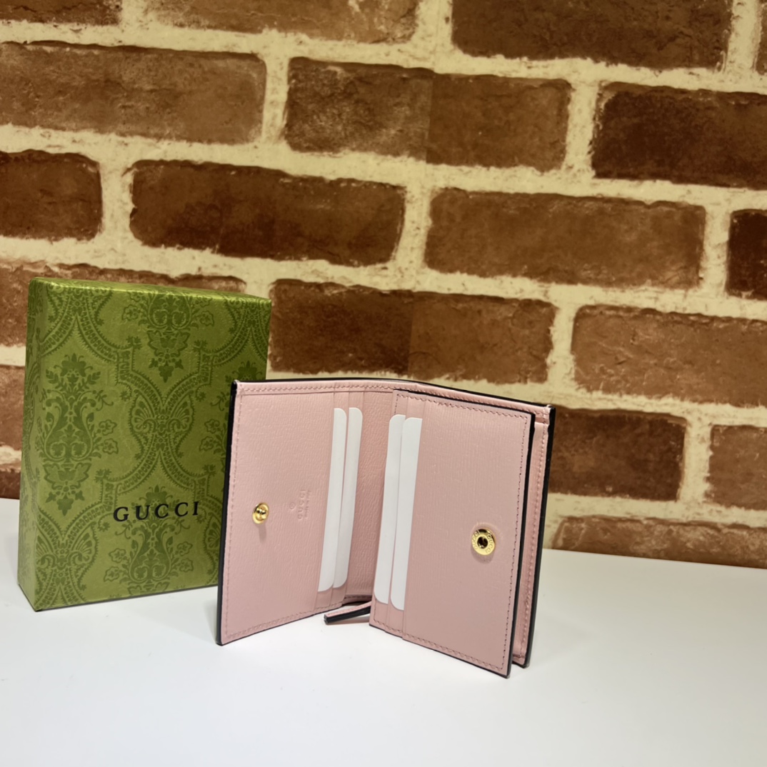 GUCCI X PIKARAR KAWAII ANIMAL-PRINT WALLET - WLG042 GUCCI X PIKARAR KAWAII ANIMAL-PRINT WALLET