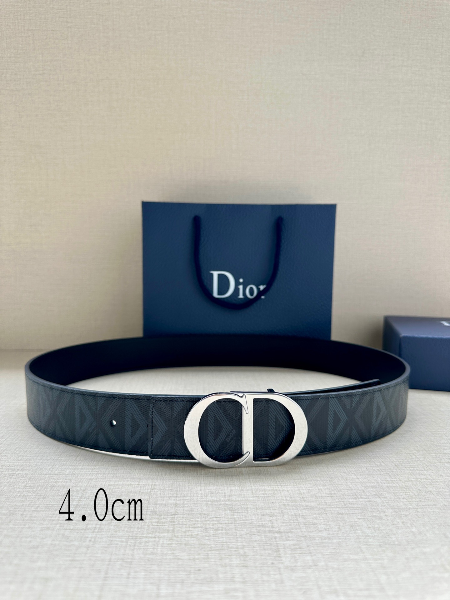 CHRISTIAN DIOR PRINTED PREMIUM QUALITY BELT - DB004 CHRISTIAN DIOR PRINTED PREMIUM QUALITY BELT