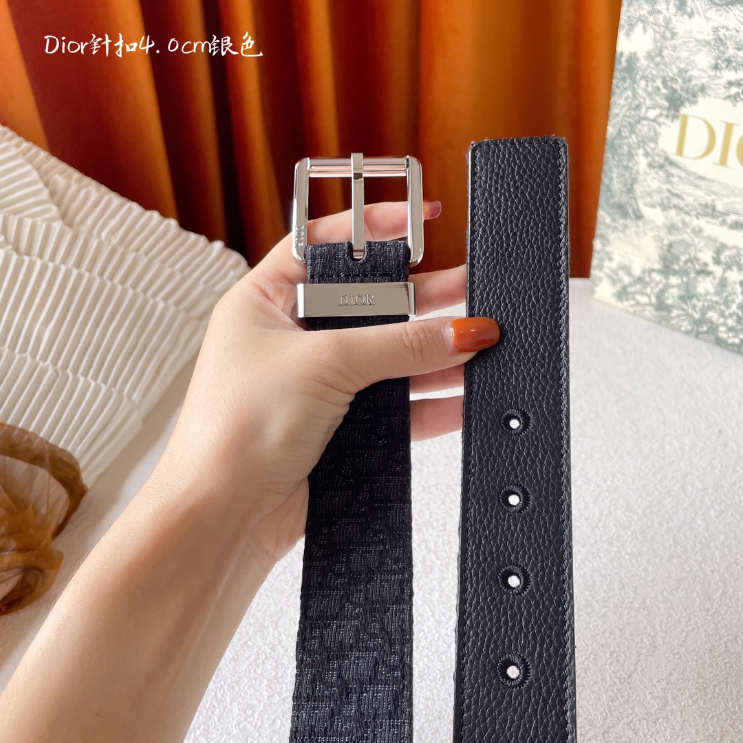 DIOR OBLIQUE JACQUARD BELT - DB008 DIOR OBLIQUE JACQUARD BELT