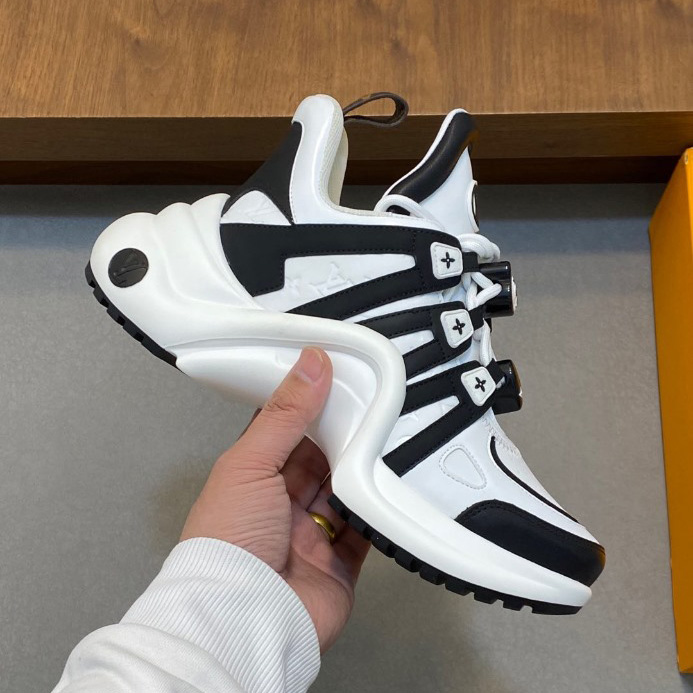 Louis Vuitton Trainer Blue Grey Black Sneaker