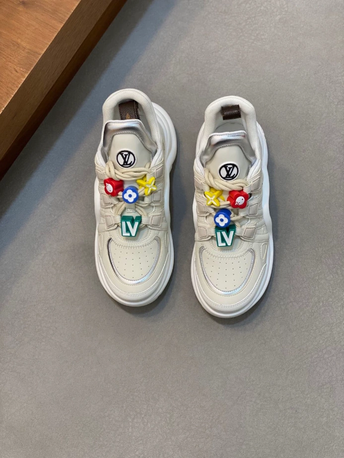 Louis Vuitton Trainer Blue Grey Black Sneaker