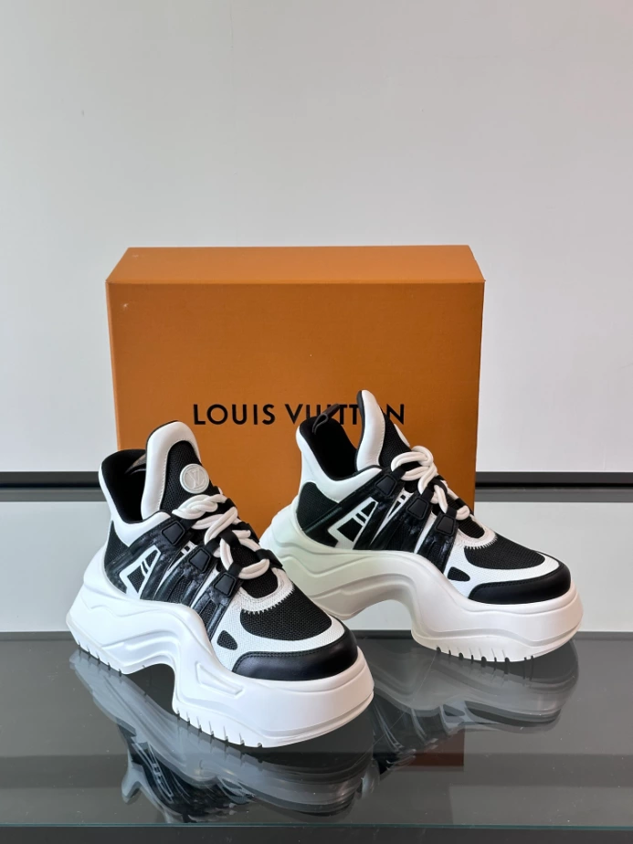 Louis Vuitton Trainer Blue Grey Black Sneaker