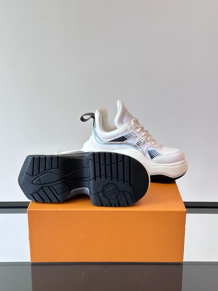 Louis Vuitton Trainer Blue Grey Black Sneaker