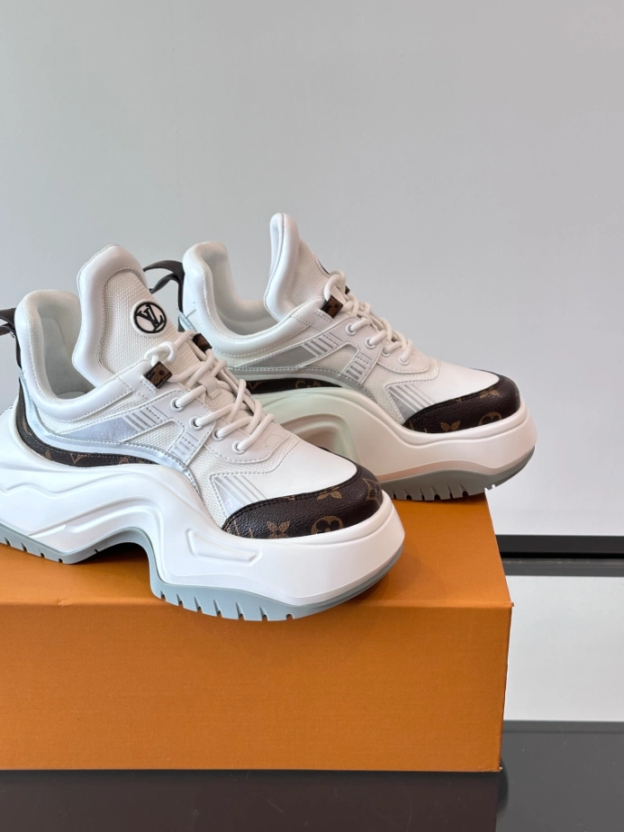 Louis Vuitton Trainer Blue Grey Black Sneaker