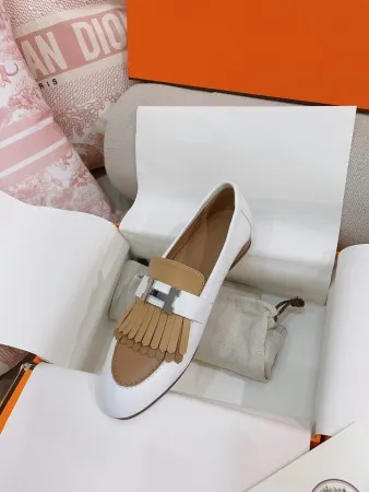 Hermes Women's Royal Loafers in Multicolor Calfksin - HM049 Hermes Women's Royal Loafers in Multicolor Calfksin