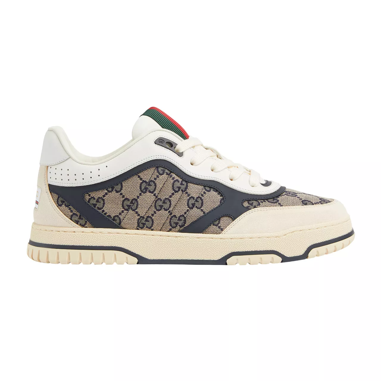 Gucci Re-Web Trainer White Sneakers - GCC208