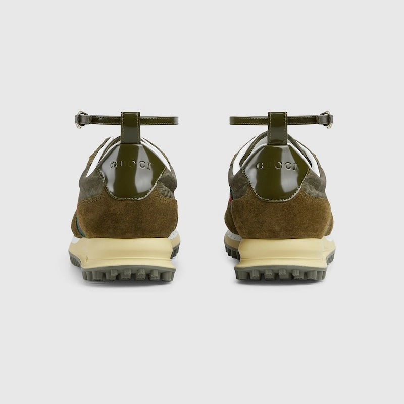 Gucci Re-Web Trainer White Sneakers - GCC208