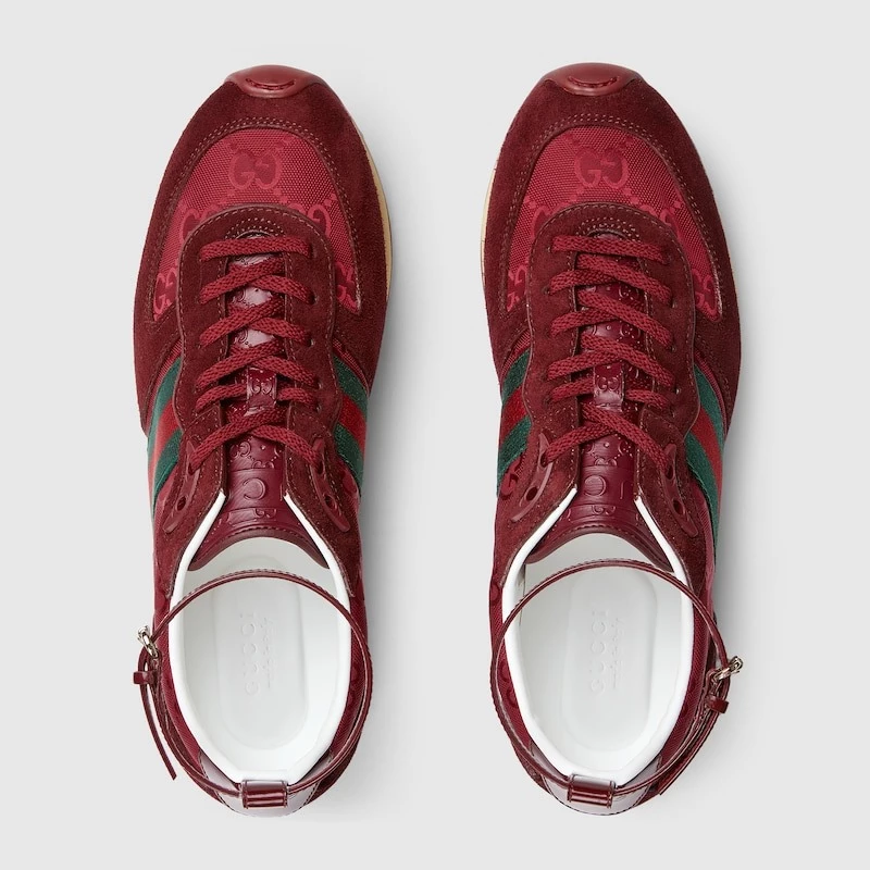 Gucci Re-Web Trainer White Sneakers - GCC208