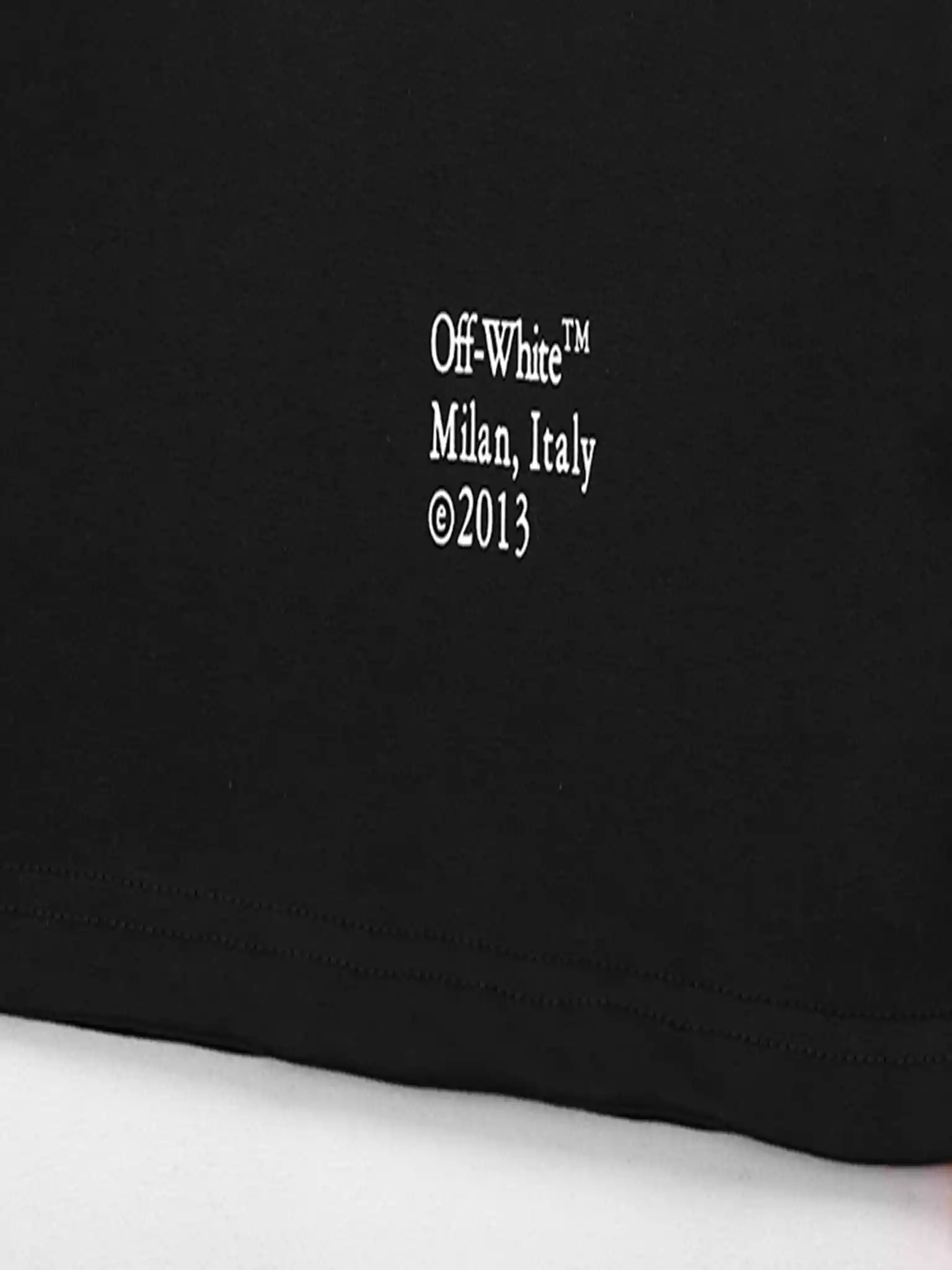 BLACK CARAVAGGIO PAINTING S/S T-SHIRT - OWS016 BLACK CARAVAGGIO PAINTING S/S T-SHIRT