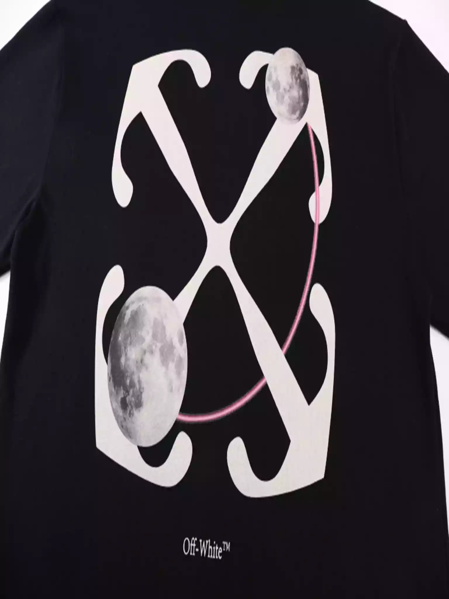 Off-White Black Double Moon Arrow - OWS022 Off-White Black Double Moon Arrow