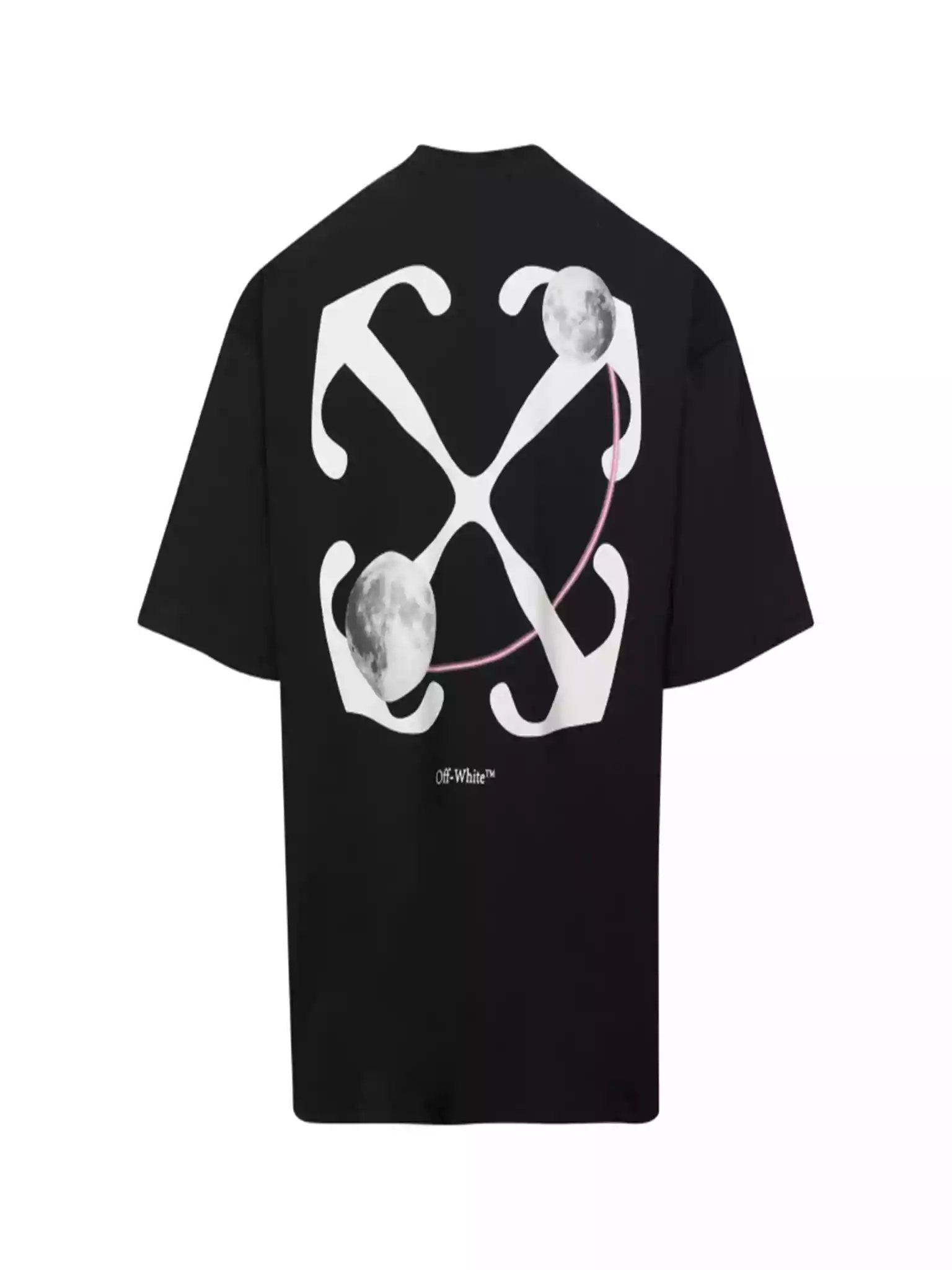 Off-White Black Double Moon Arrow - OWS022 Off-White Black Double Moon Arrow
