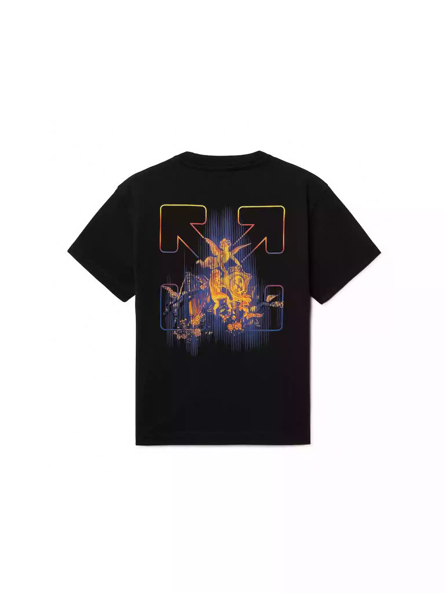 Putti T-Shirt in BLACK | Off-White - OWS024 Putti T-Shirt in BLACK | Off-White