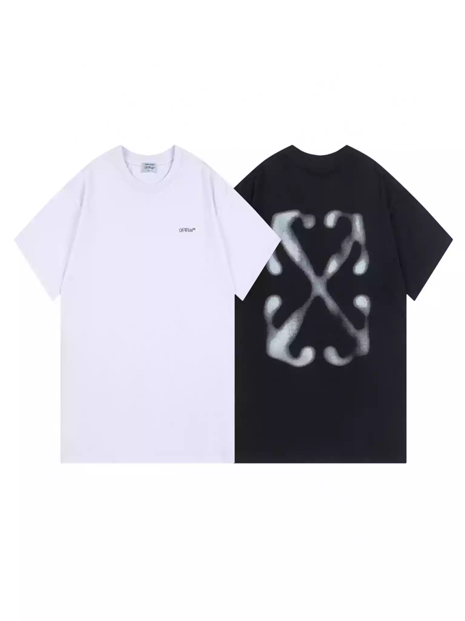 BLACK CHUNKY ARROW S/S T-SHIRT - OWS028 BLACK CHUNKY ARROW S/S T-SHIRT