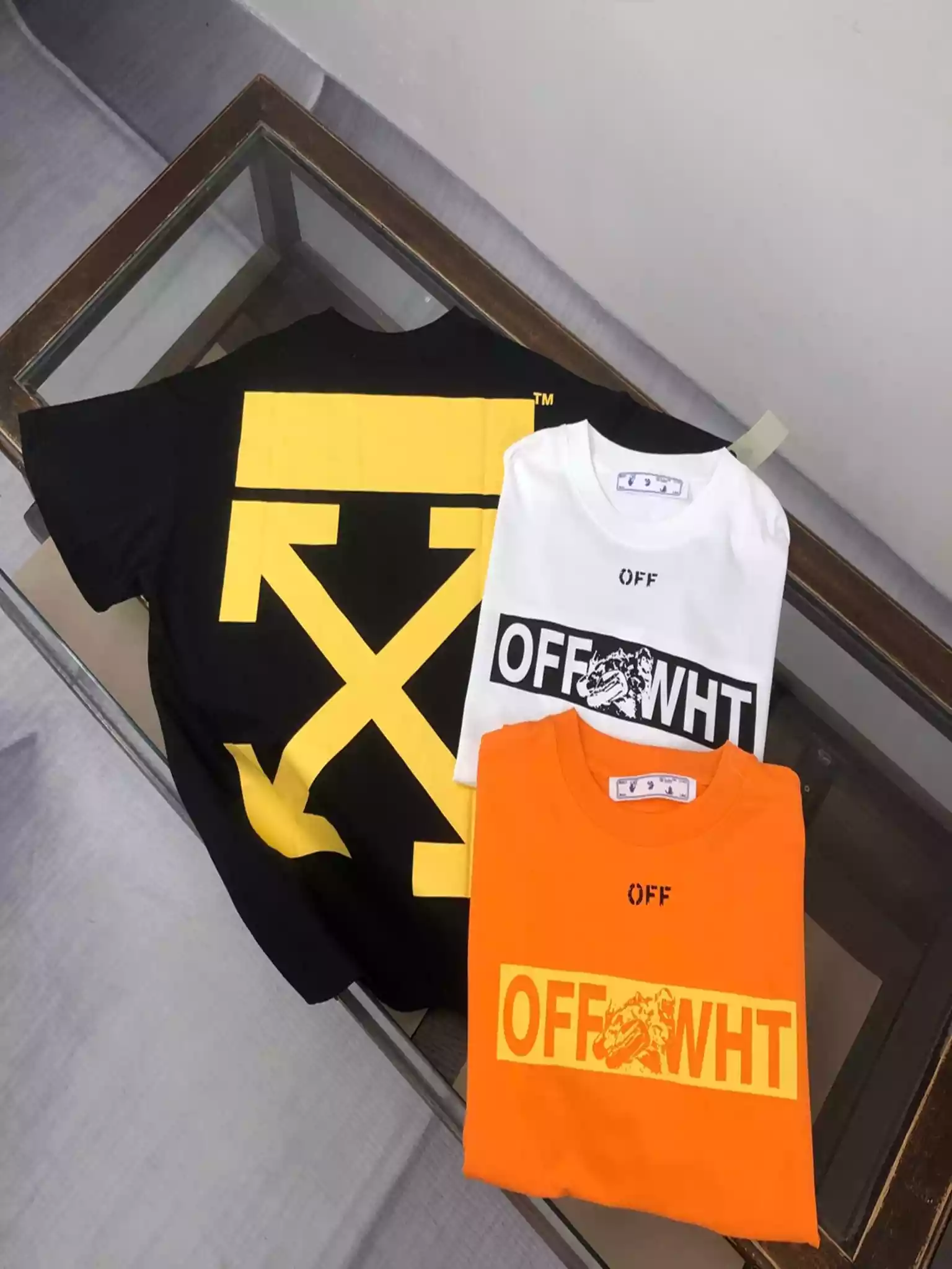 T-shirt Off-White Black - OWS036 T-shirt Off-White Black