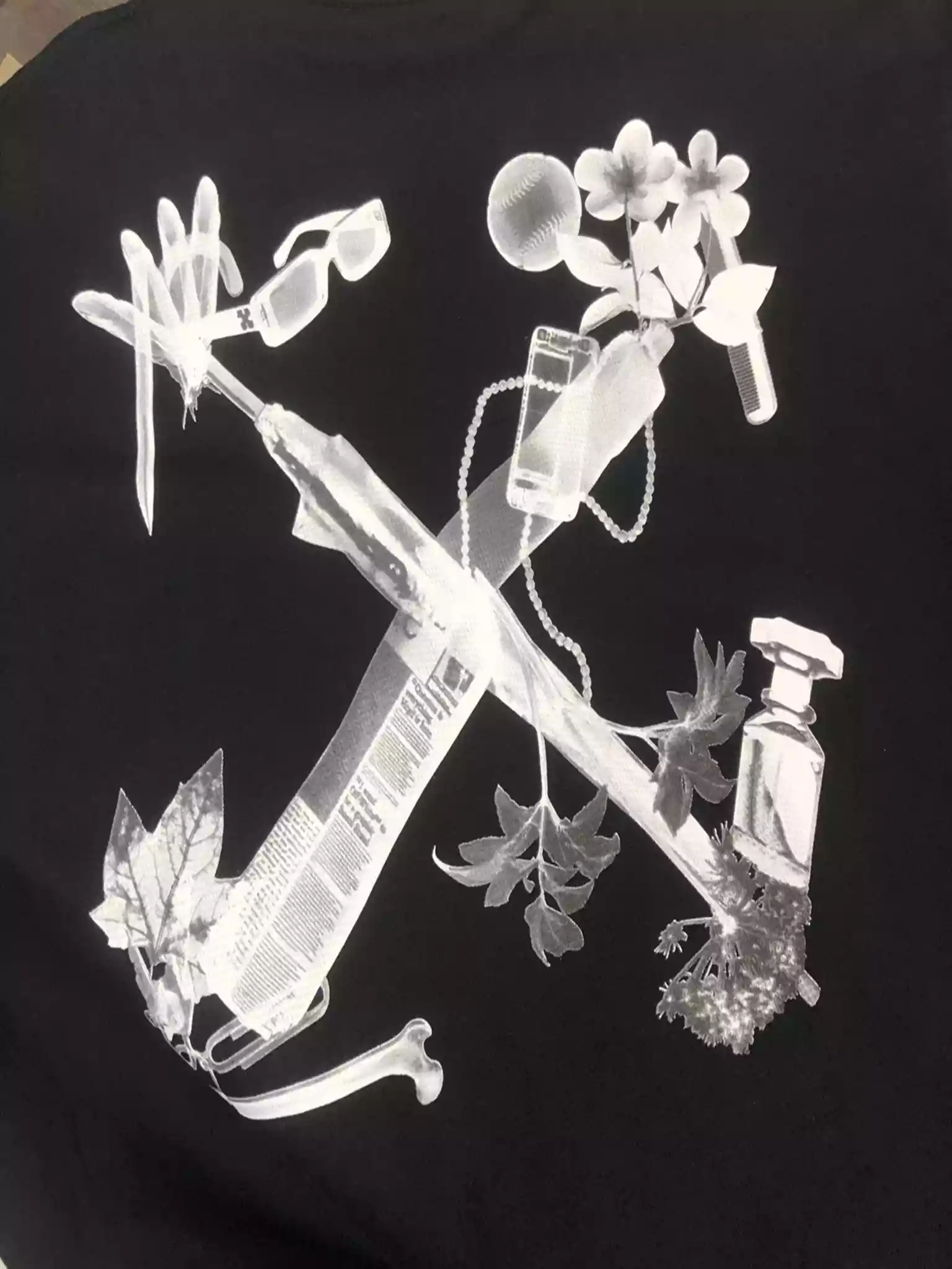 Off-White Scan Arrow T-shirt | Black - OWS039 Off-White Scan Arrow T-shirt | Black