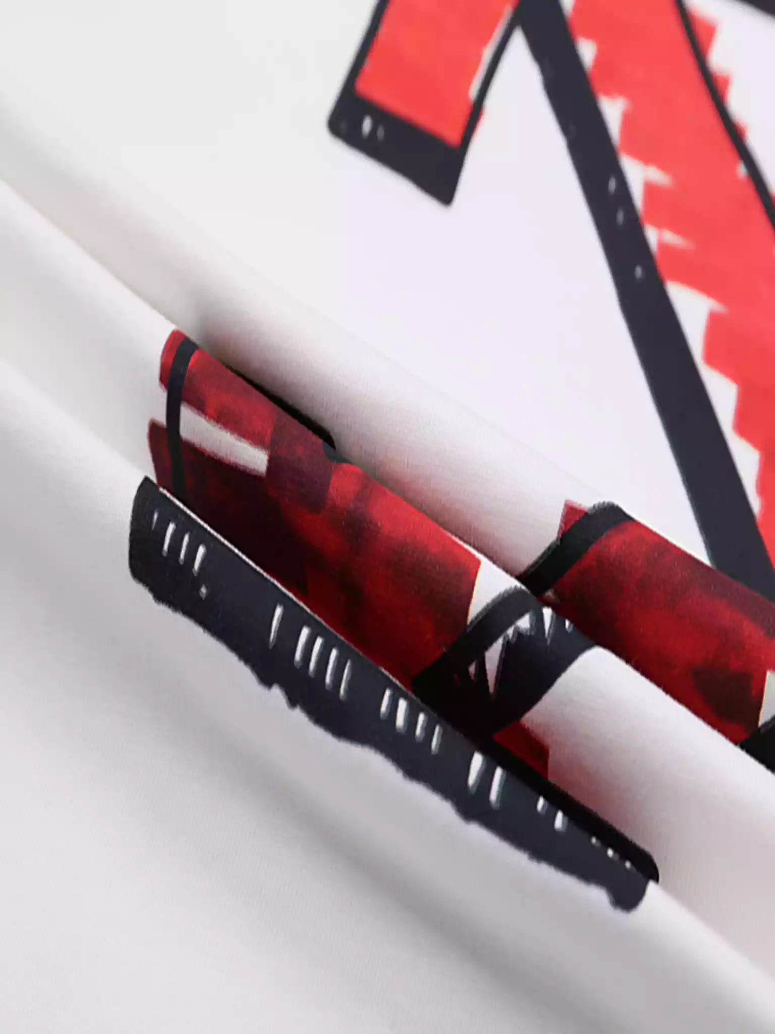 MARKER S/S OVER T-SHIRT in white - OWS005 MARKER S/S OVER T-SHIRT in white