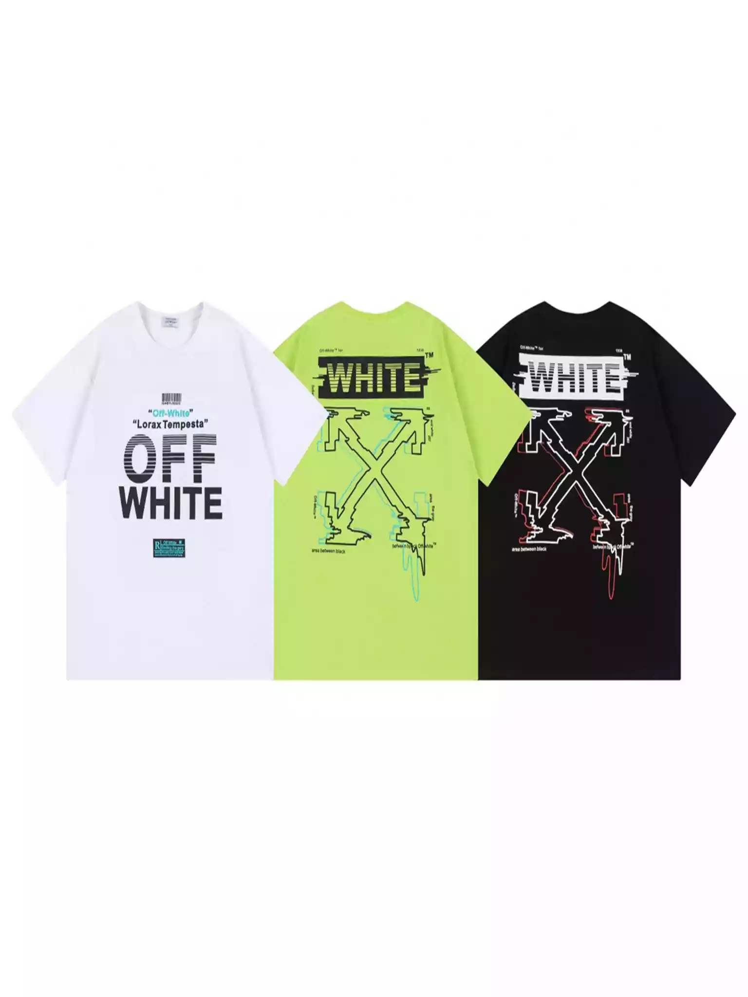 T-shirt Off-White Lorax Tempesta - OWS045 T-shirt Off-White Lorax Tempesta