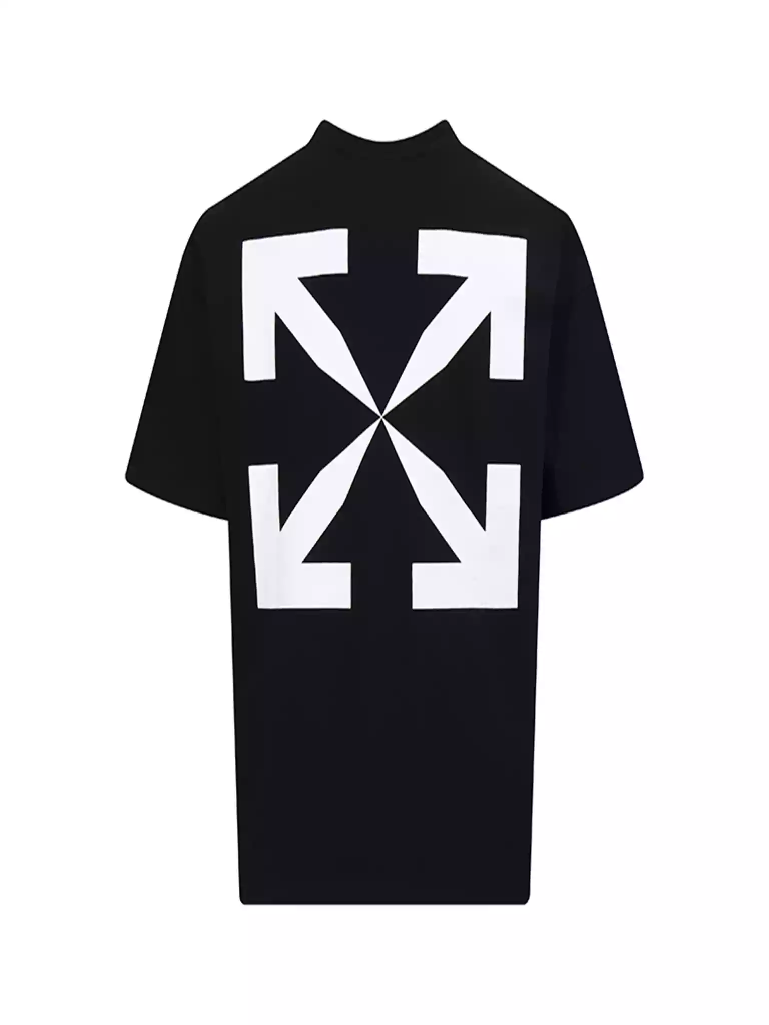 Off-White Pascal Print Slim Tee In Black - OWS007 Off-White Pascal Print Slim Tee In Black