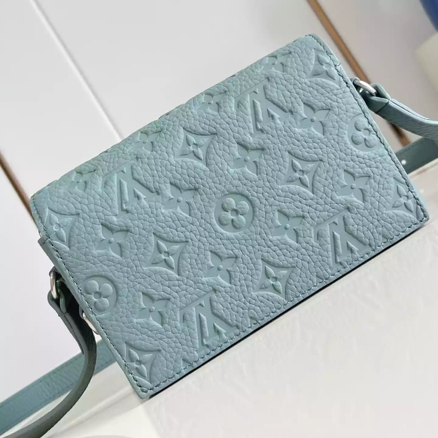 STEAMER BAG MISTY LAKE TAURILLON MONOGRAM - LW311 STEAMER BAG MISTY LAKE TAURILLON MONOGRAM