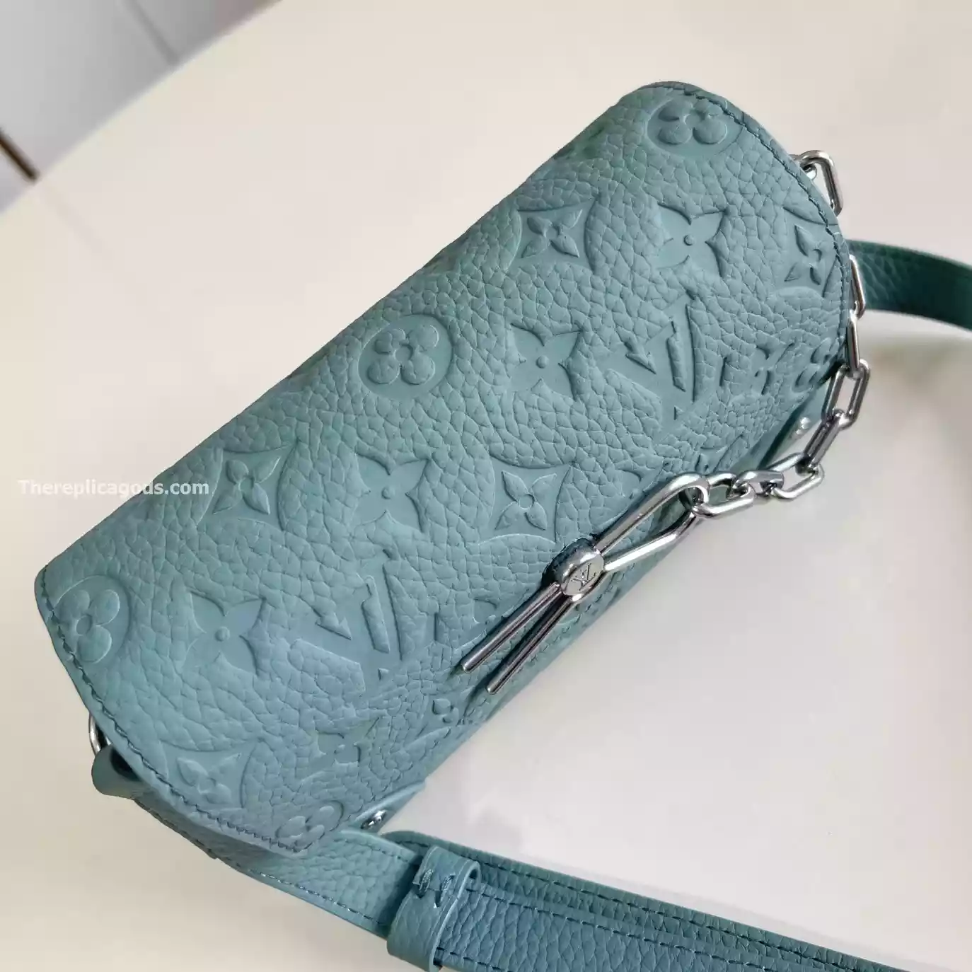 STEAMER BAG MISTY LAKE TAURILLON MONOGRAM - LW311 STEAMER BAG MISTY LAKE TAURILLON MONOGRAM