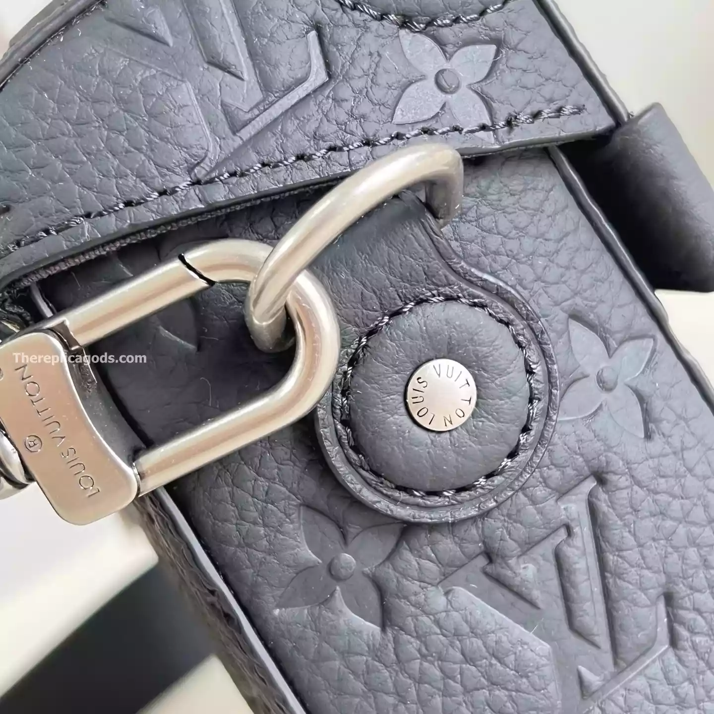 SOUL TRUNK CROSSBAG BLACK TAURILLON MONOGRAM - LW298 SOUL TRUNK CROSSBAG BLACK TAURILLON MONOGRAM