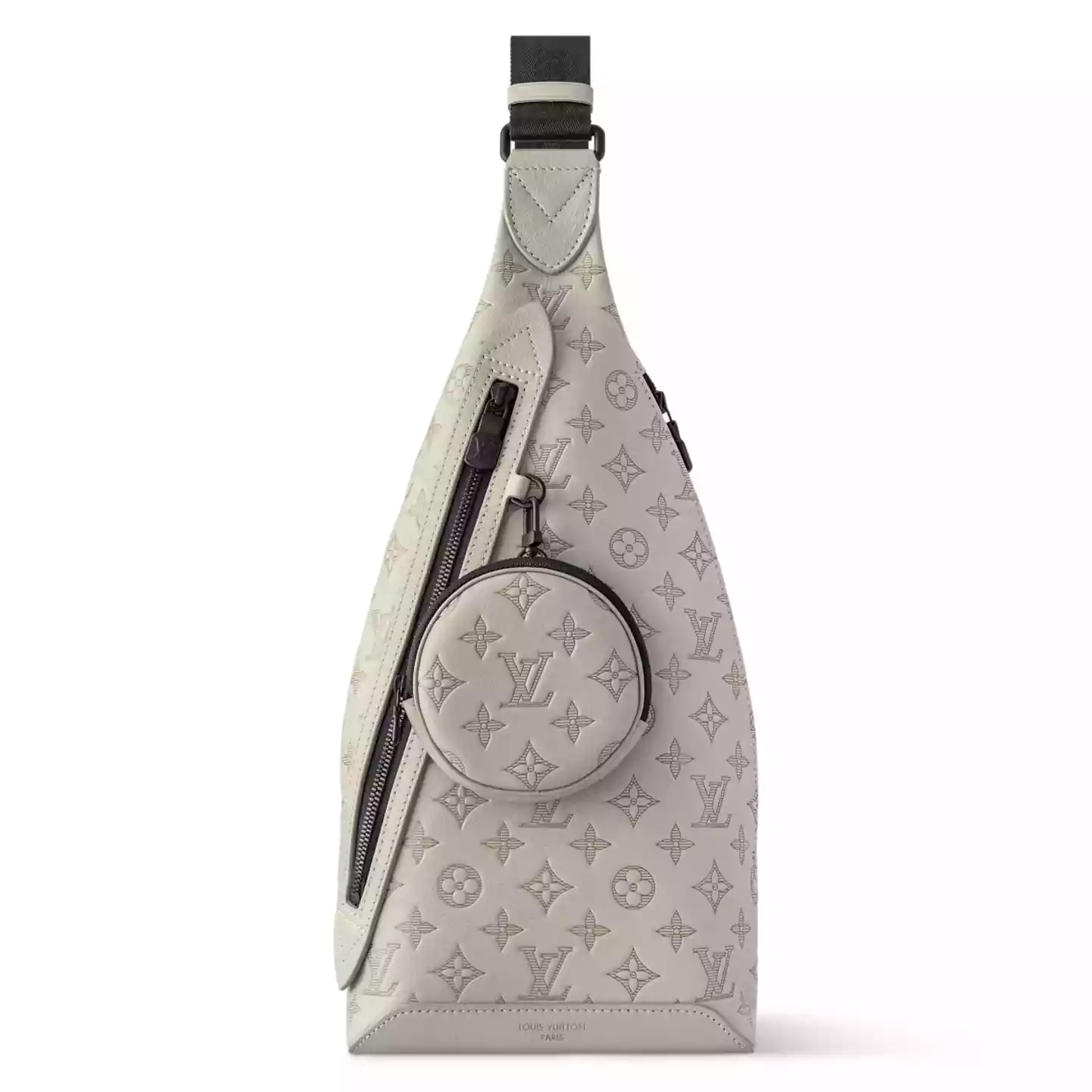 DUO SLINGBAG SAND MONOGRAM SHADOW - LW299 DUO SLINGBAG SAND MONOGRAM SHADOW