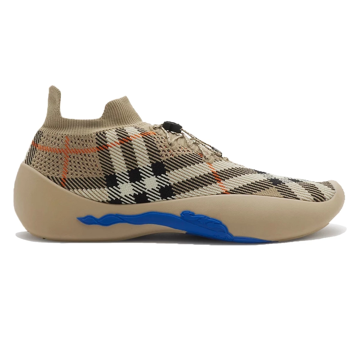 BURBERRY CHECK KNIT NEPTUNE SNEAKERS - BBR055