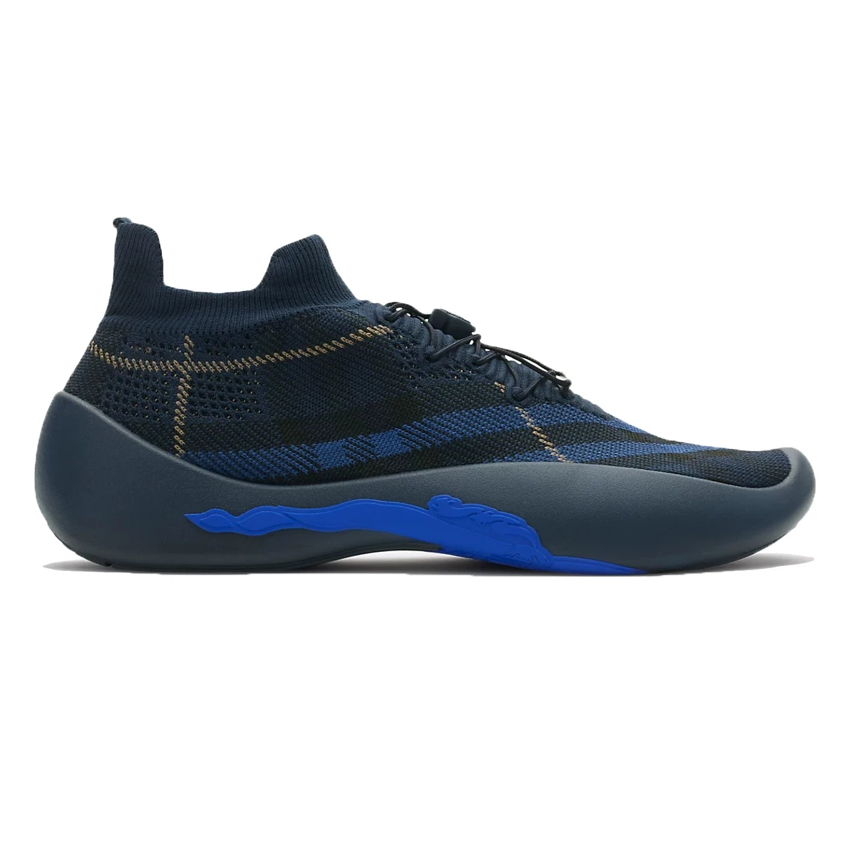 BURBERRY CHECK KNIT NEPTUNE SNEAKERS - BBR056